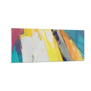 Obraz na szkle - Anatomia światła - 100x40 cm