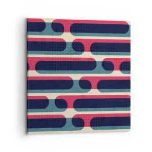 Obraz na płótnie - W głąb i do przodu - 70x70 cm