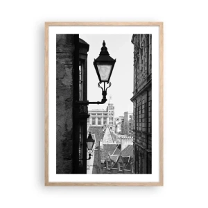 Plakat w ramie jasny dąb - Edynburska opowieść - 50x70 cm