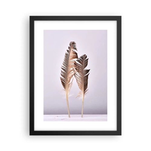 Plakat w czarnej ramie - Przeciw nicości - 30x40 cm