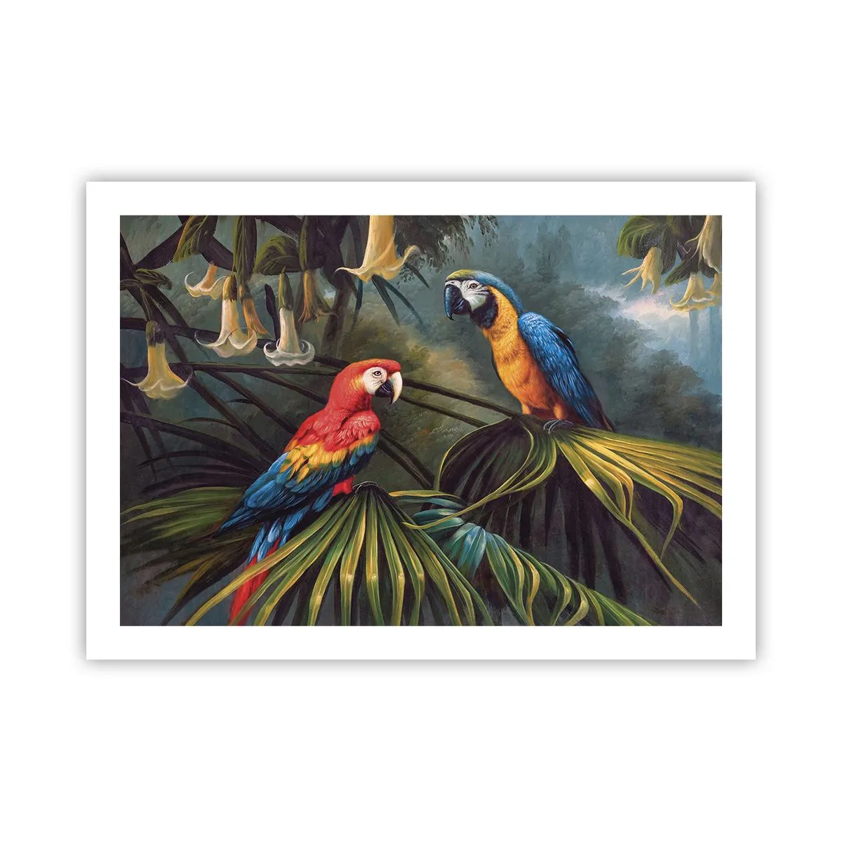 Plakat - Romantyzm w tropikach - 70x50 cm