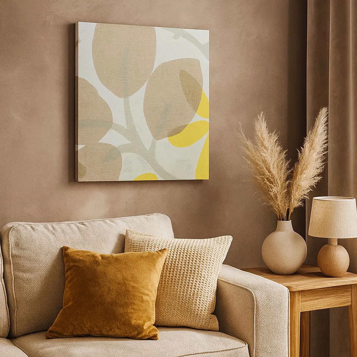 Obraz na płótnie - Kompozycja w pełnym słońcu - 30x30 cm