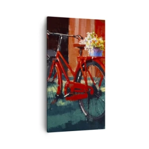 Obraz na płótnie - I want to ride my bicycle - 45x80 cm