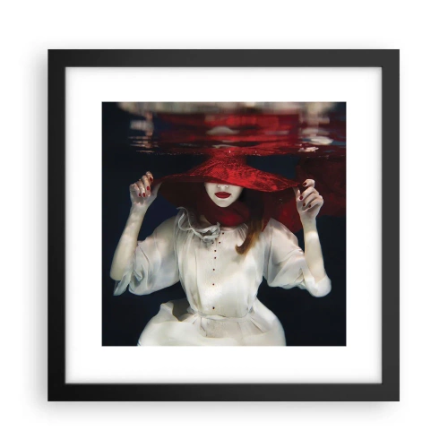 Plakat w czarnej ramie - Dziwożona - 30x30 cm
