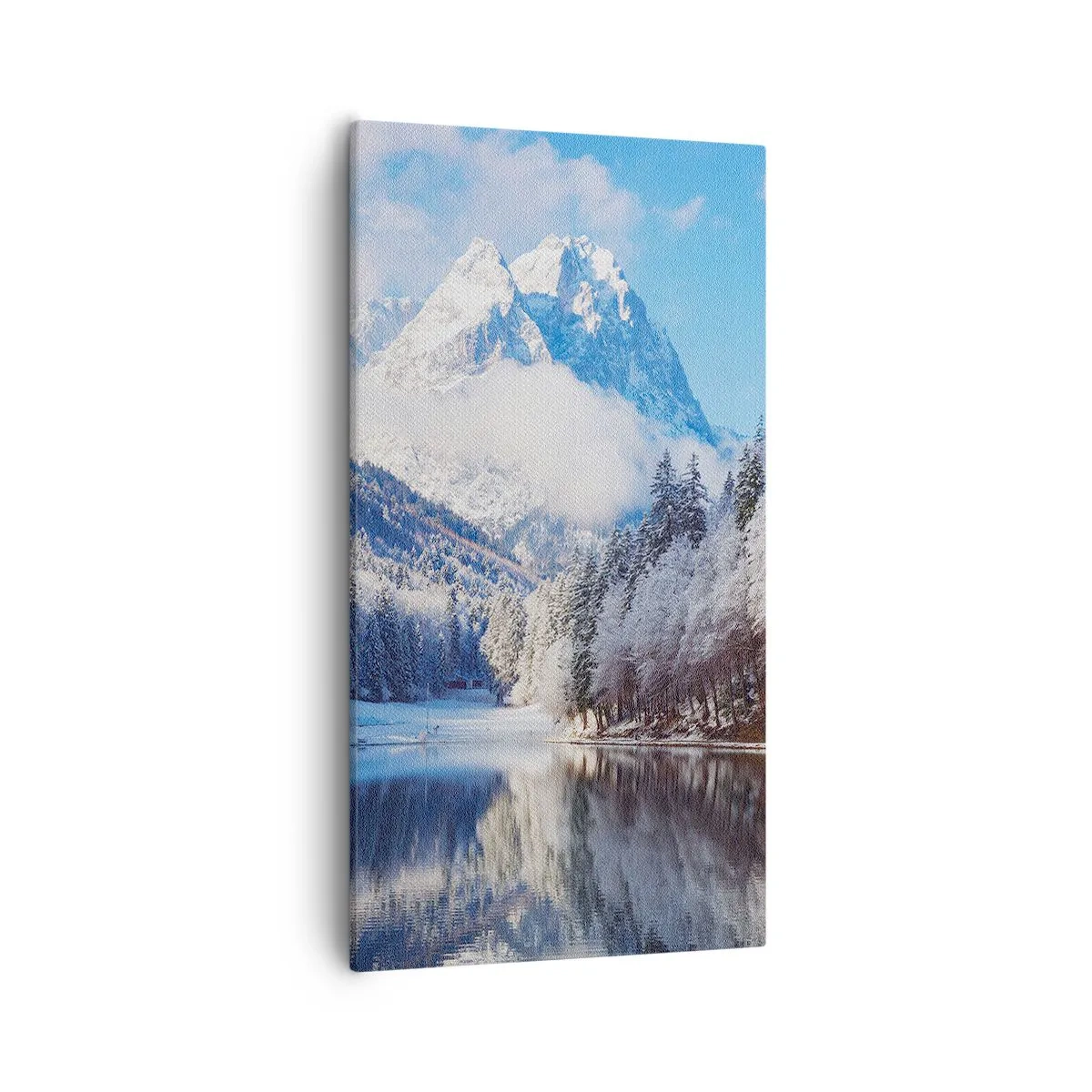 Obraz na płótnie - Śnieżna straż - 55x100 cm