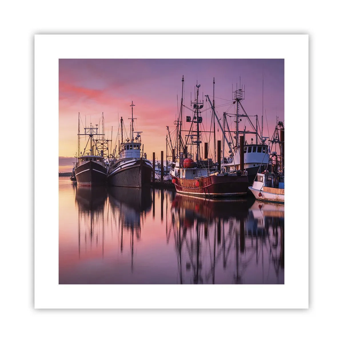 Plakat - Przed kolejnym dniem - 40x40 cm