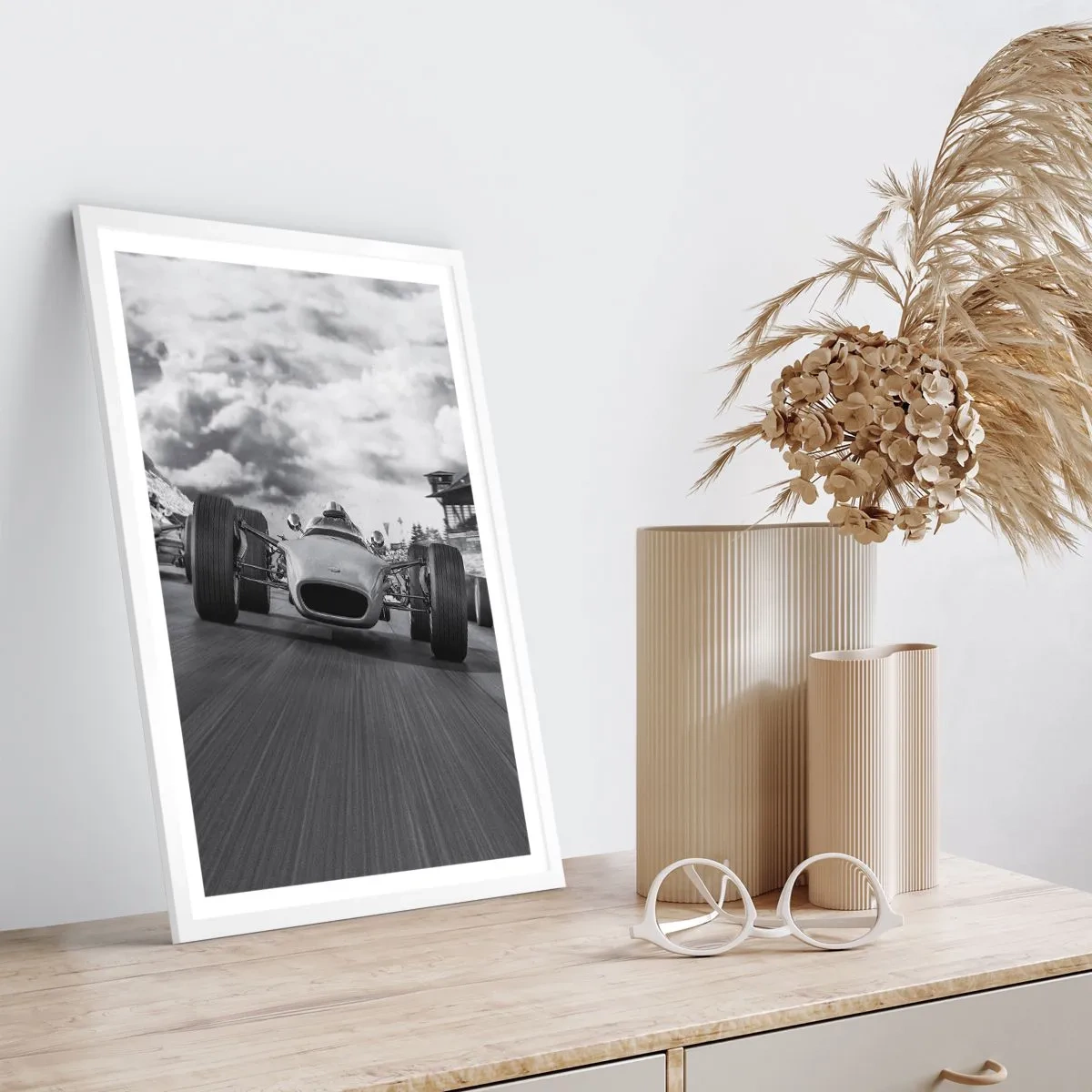 Plakat w białej ramie - Jest moc! - 70x100 cm