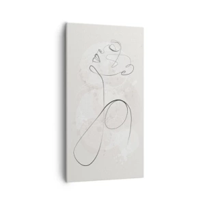 Obraz na płótnie - Spirala piękna - 55x100 cm