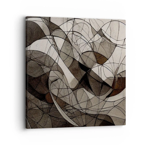 Obraz na płótnie - Cyrkulacja barw ziemi - 30x30 cm