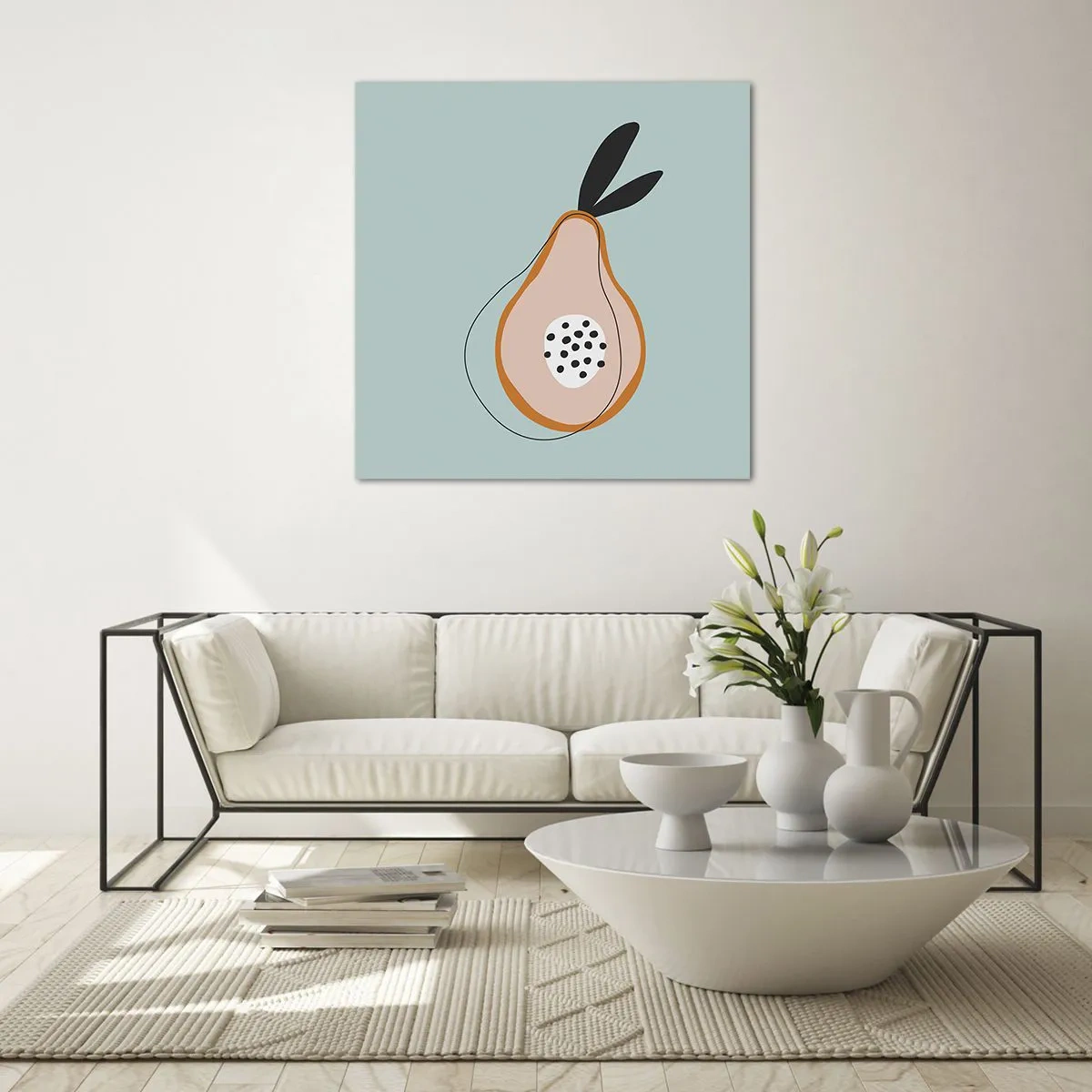 Obraz na szkle - Przeniknąć w naturę rzeczy - 50x50 cm