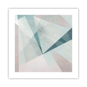 Plakat - Spokojnie choć dynamicznie - 40x40 cm