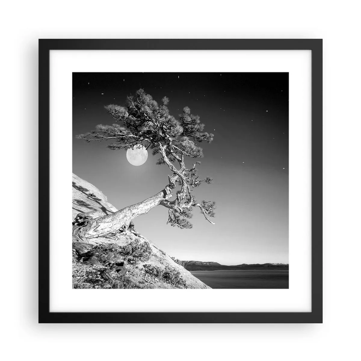 Plakat w czarnej ramie - Zwycięska wojowniczka - 40x40 cm