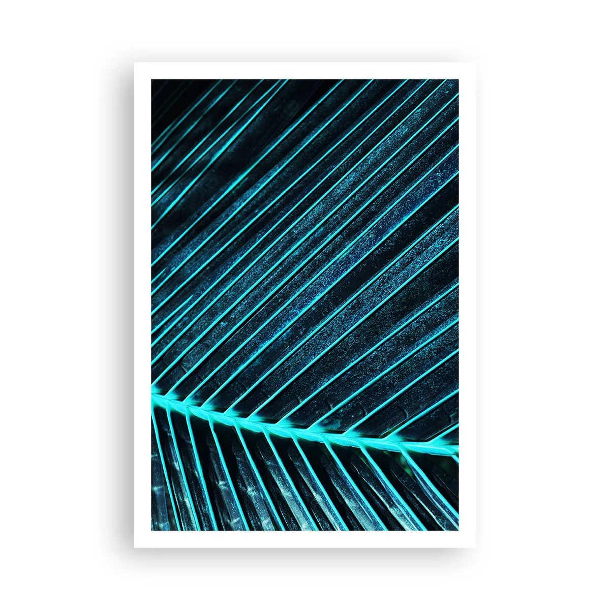 Plakat - Faktura zieleni - 70x100 cm