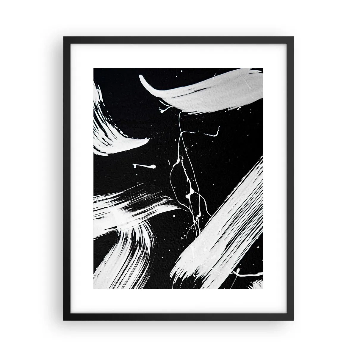 Plakat w czarnej ramie - Przełamać mrok - 40x50 cm