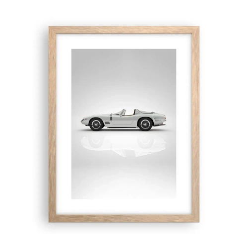 Plakat w ramie jasny dąb - Obietnica zabawy - 30x40 cm