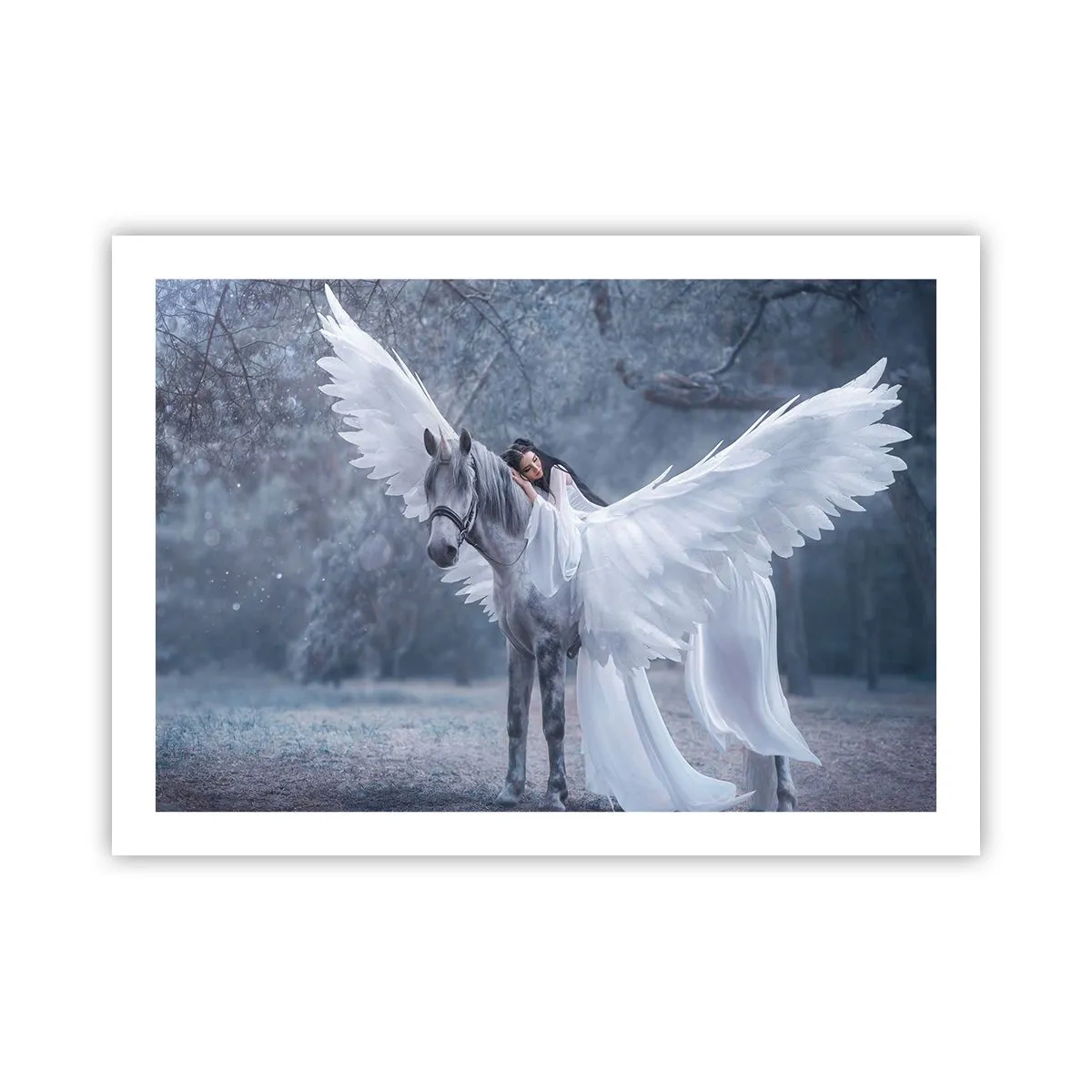 Plakat - Natchniona chwila - 70x50 cm