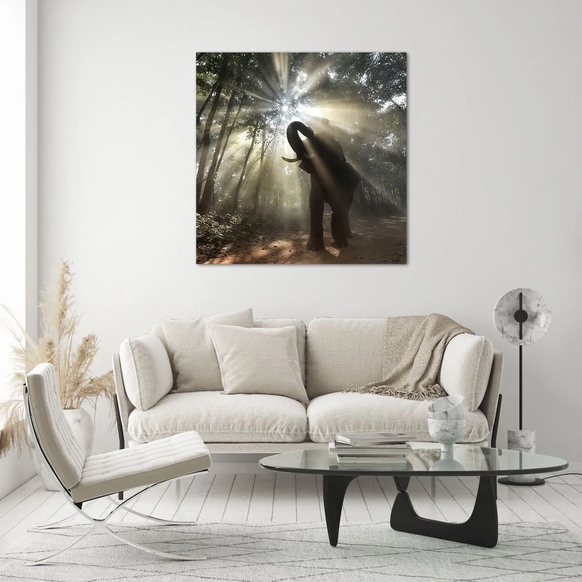 Obraz na szkle - Pod szczęśliwą gwiazdą - 40x40 cm