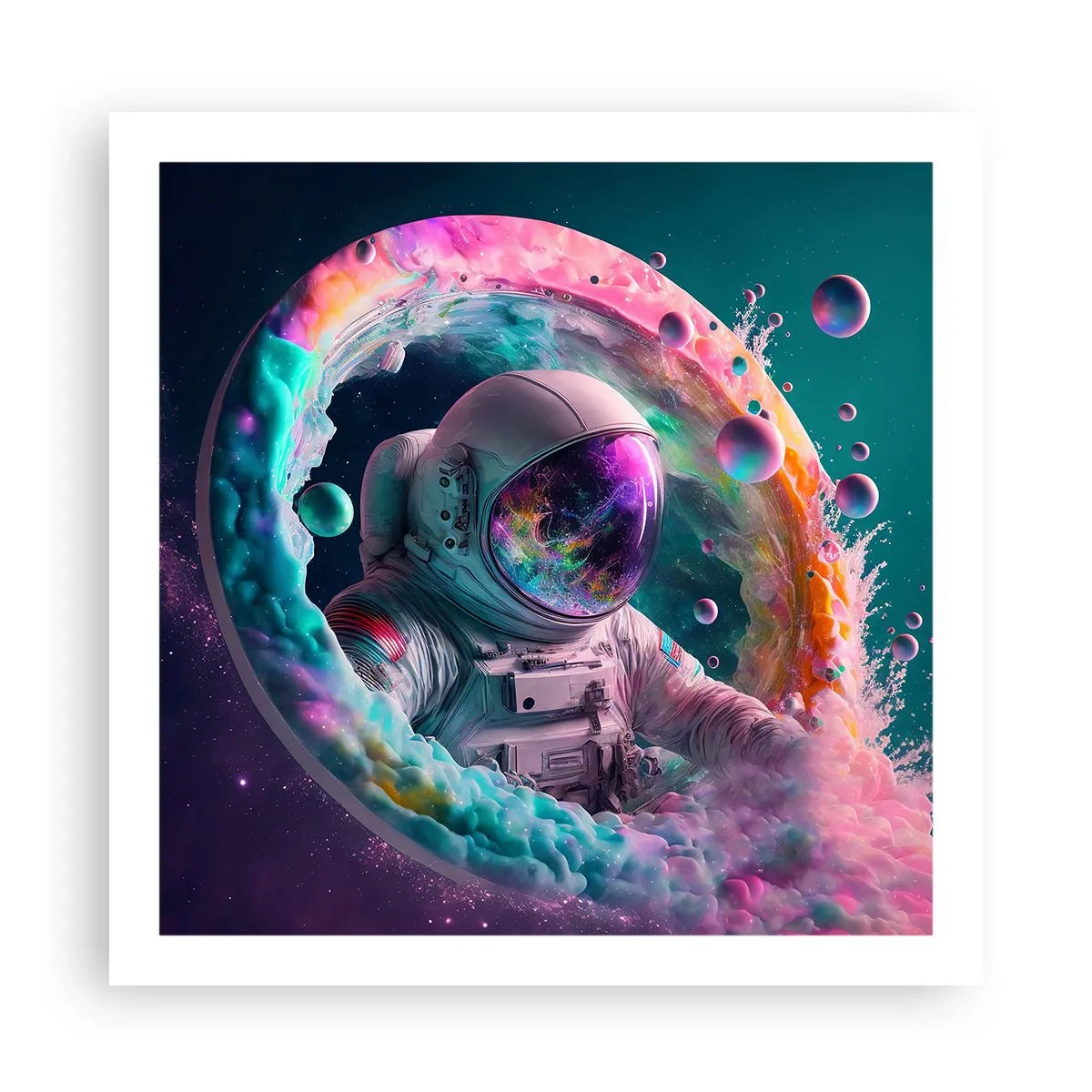 Plakat - Gwiezdne wrota - 60x60 cm