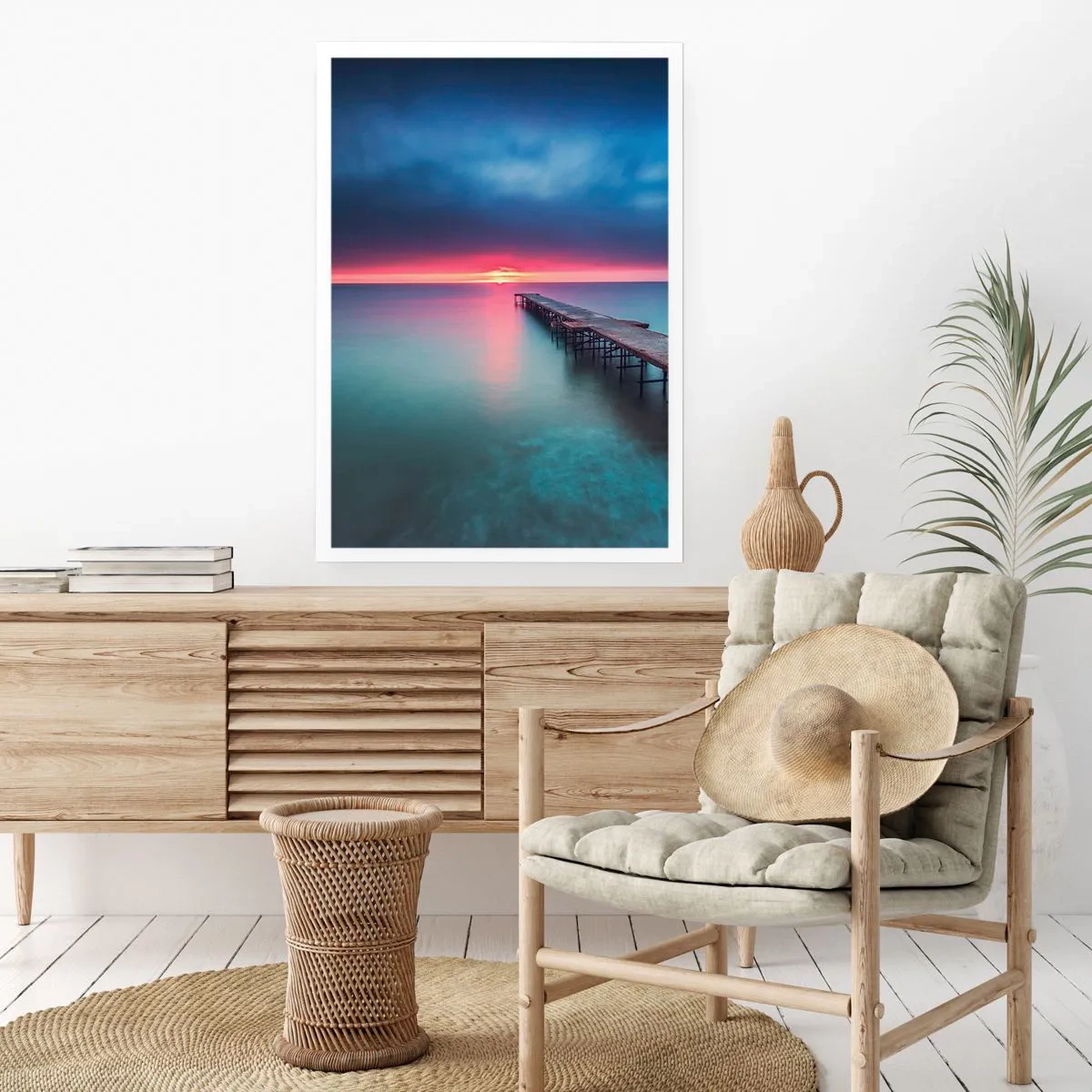 Plakat - Między niebem a ziemią - 70x100 cm