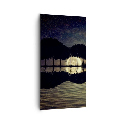 Obraz na płótnie - Noc na krańcu świata - 65x120 cm
