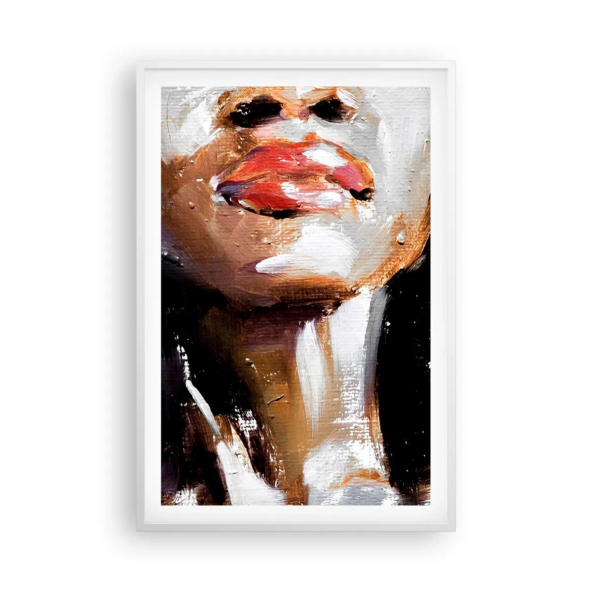 Plakat w białej ramie - Duma bez uprzedzeń - 61x91 cm