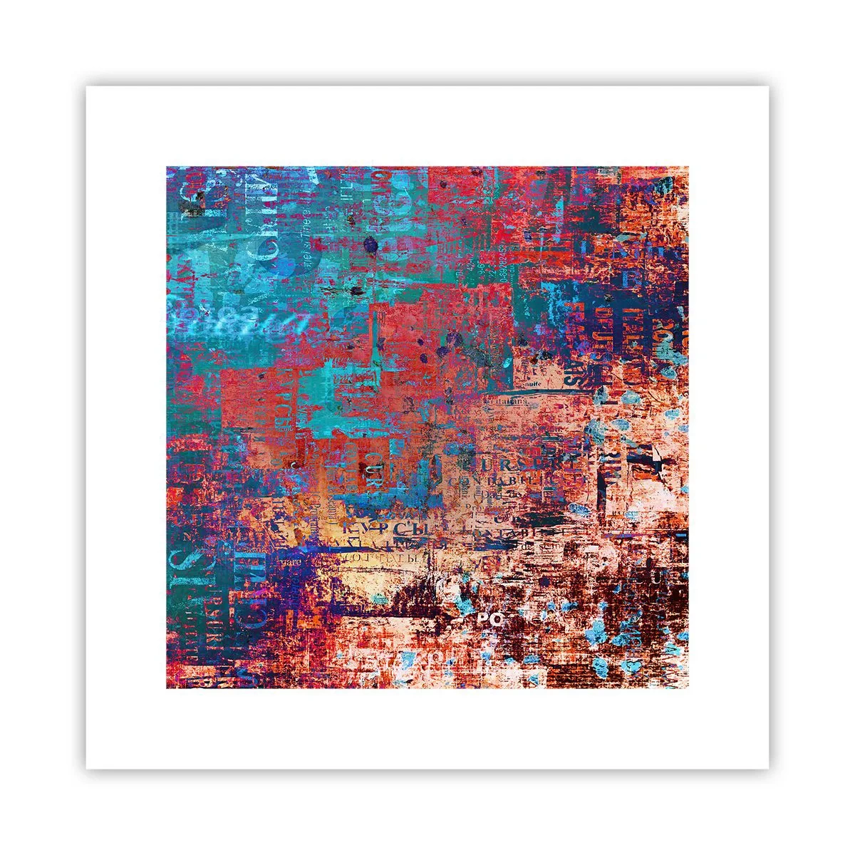 Plakat - Pamięć i niepamięć - 30x30 cm