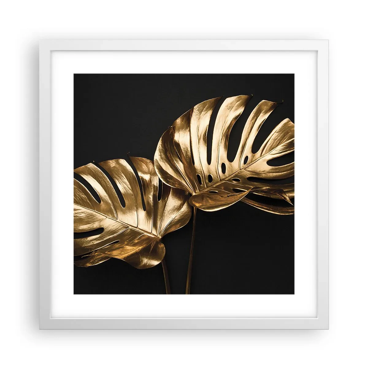 Plakat w białej ramie - Skarby natury - 40x40 cm