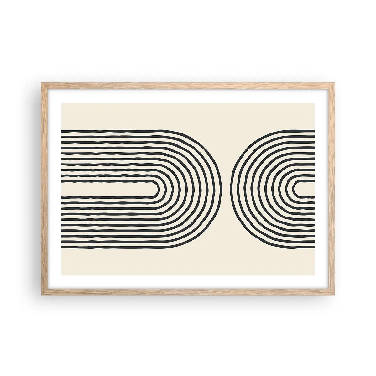 Plakat w ramie jasny dąb - Już za chwilę… - 70x50 cm