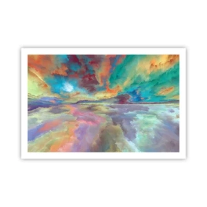 Plakat - Dwa nieba - 91x61 cm