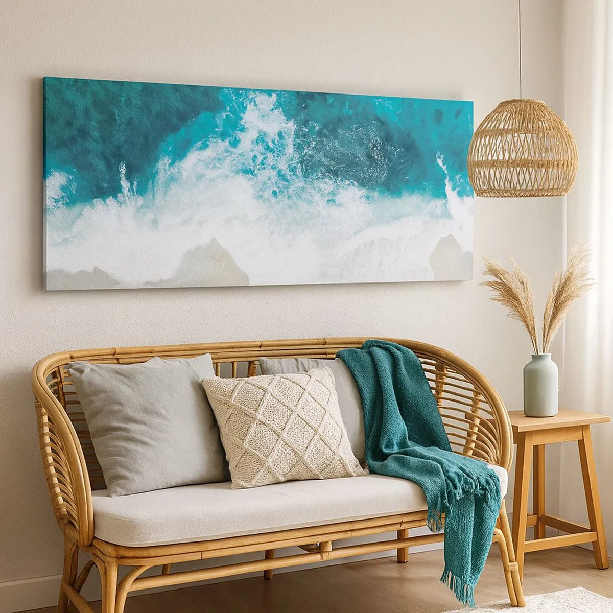 Obraz na płótnie - Naturalna pieszczota - 100x40 cm