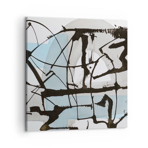 Obraz na płótnie - Mimo wszystko błękitny - 50x50 cm