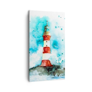 Obraz na płótnie - Jedność żywiołów - 45x80 cm