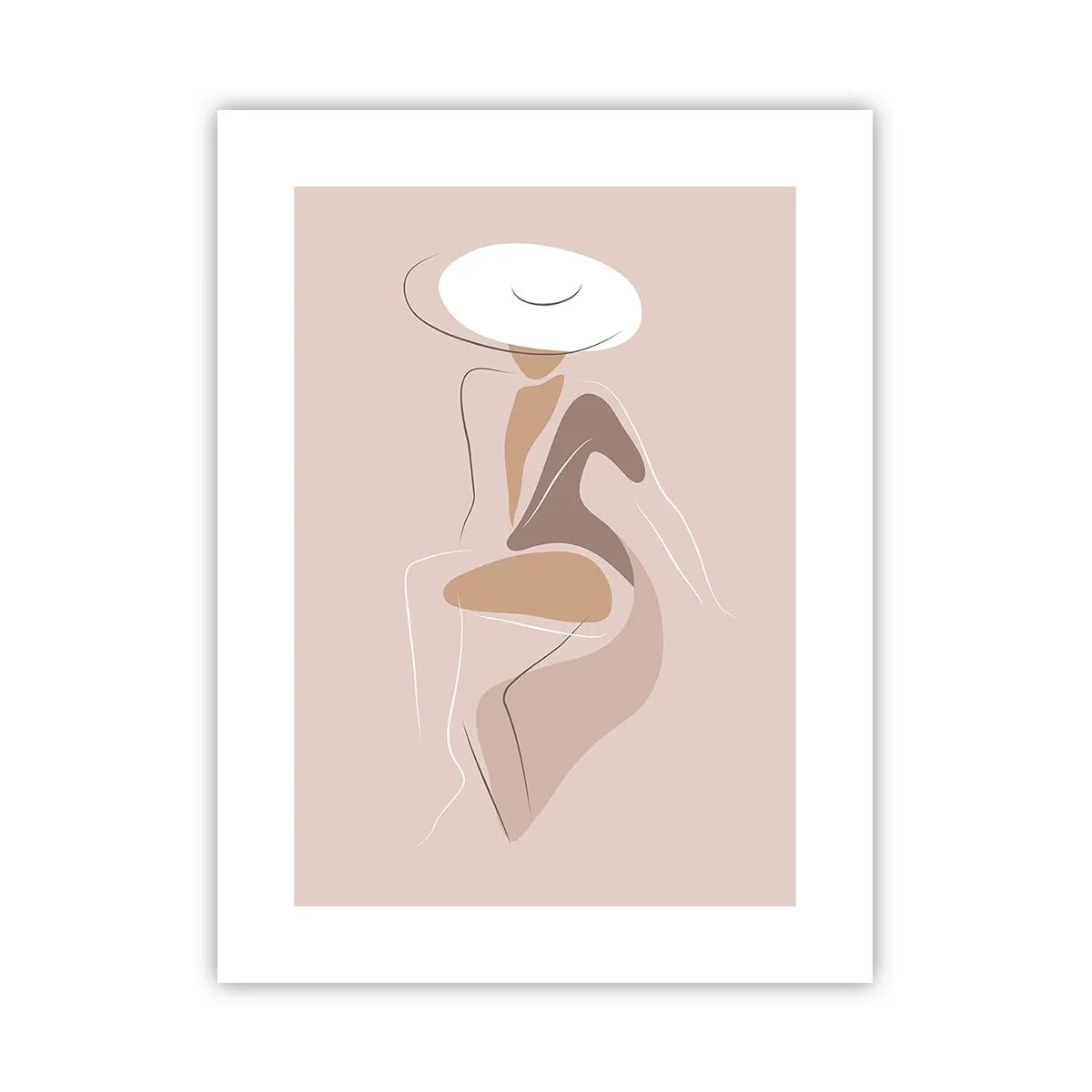 Plakat - Damą być - 30x40 cm