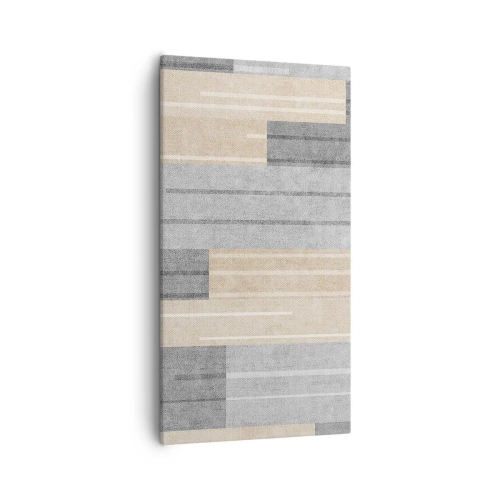 Obraz na płótnie - Kompozycja: trzymać pion - 55x100 cm