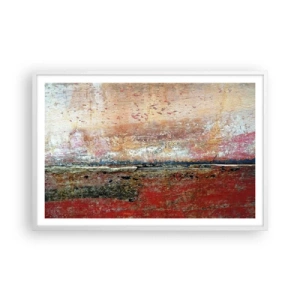 Plakat w białej ramie - Może to morze - 91x61 cm