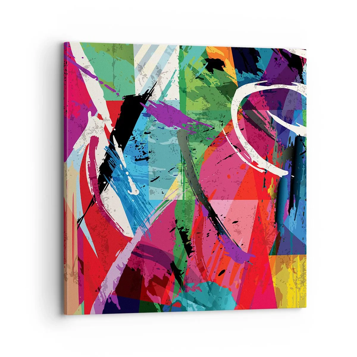 Obraz na płótnie - Szybko, żywo i skocznie - 70x70 cm