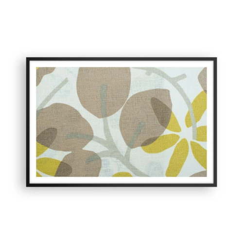 Plakat w czarnej ramie - Kompozycja w pełnym słońcu - 91x61 cm