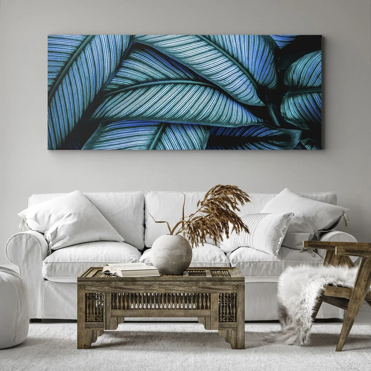 Obraz na płótnie - Linie życia - 100x40 cm