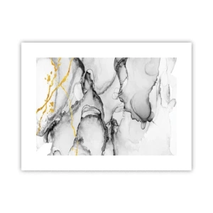 Plakat - Kompozycja z motywem złota - 40x30 cm