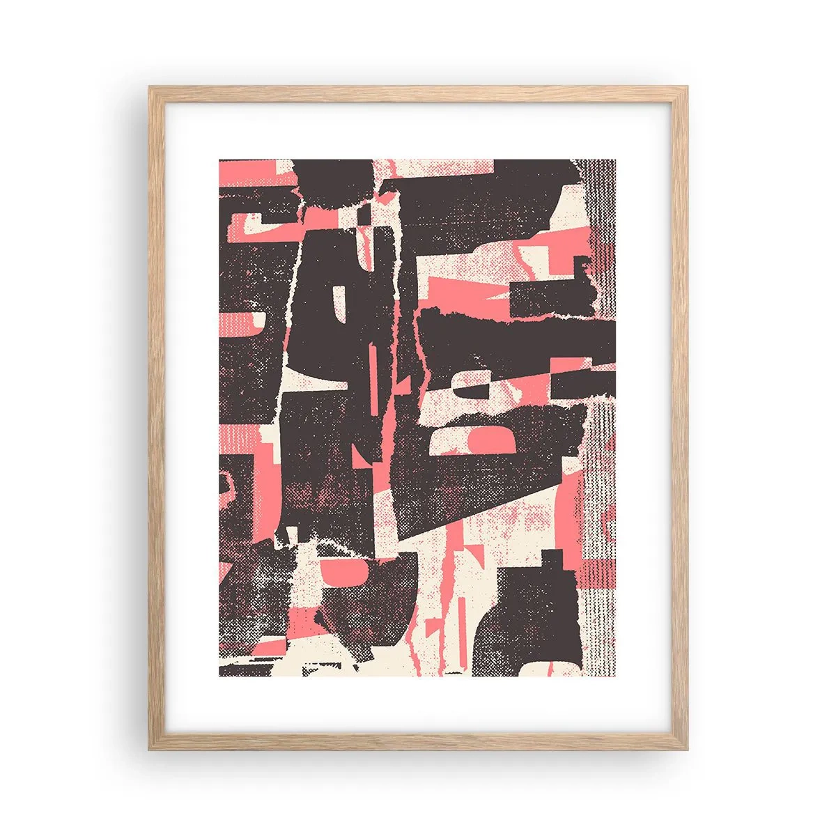 Plakat w ramie jasny dąb - Cały ten zgiełk - 40x50 cm