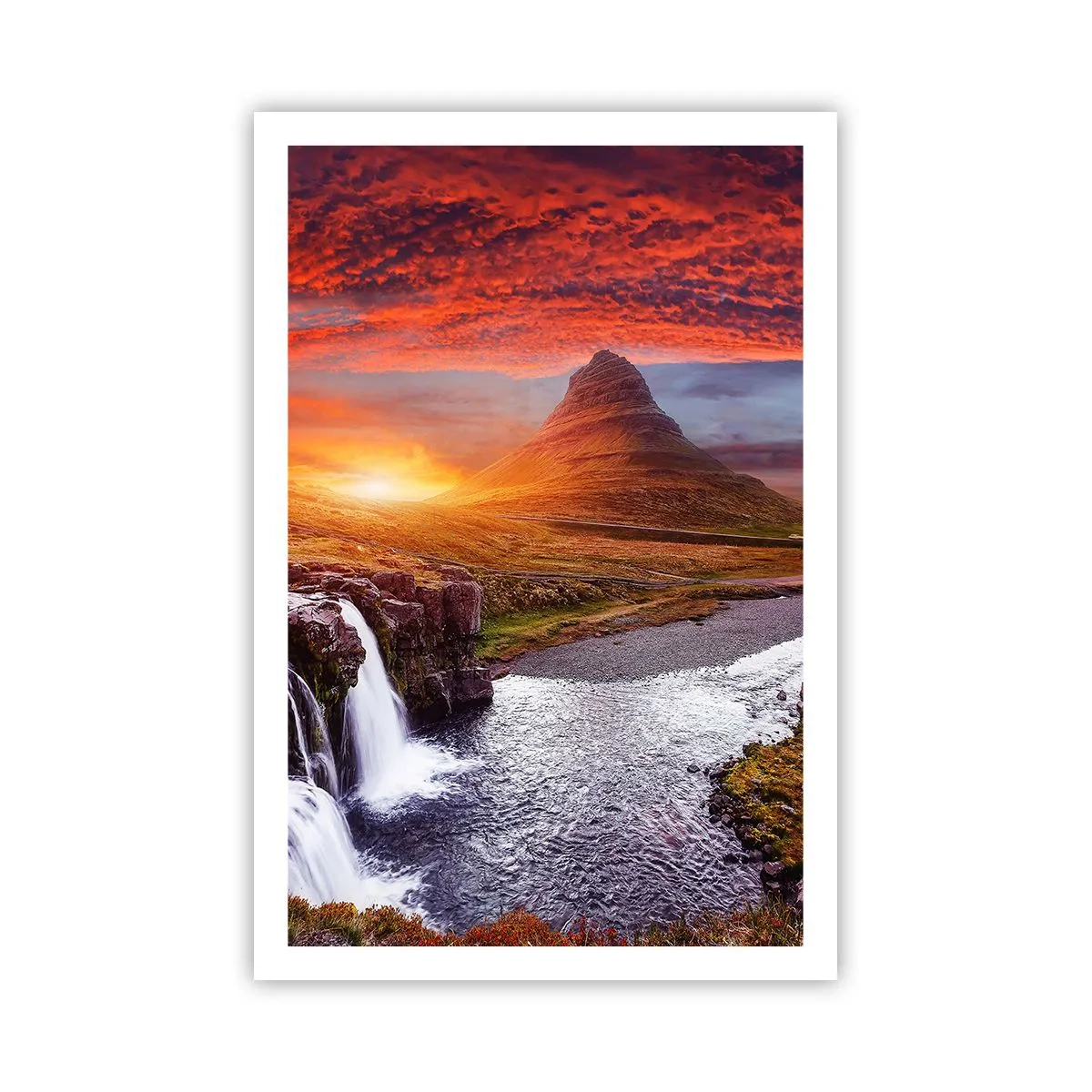 Plakat - Widok Śródziemia - 61x91 cm
