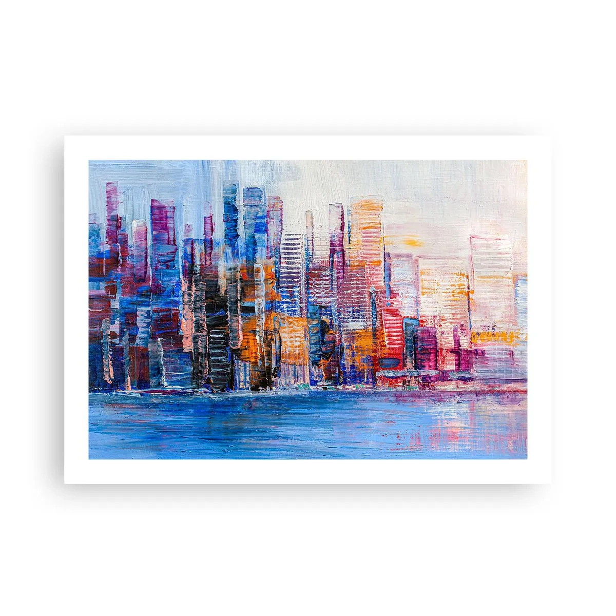 Plakat - Radosna metropolia - 70x50 cm