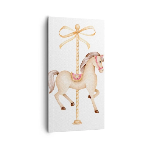 Obraz na płótnie - Wdzięcznym kłusem - 55x100 cm