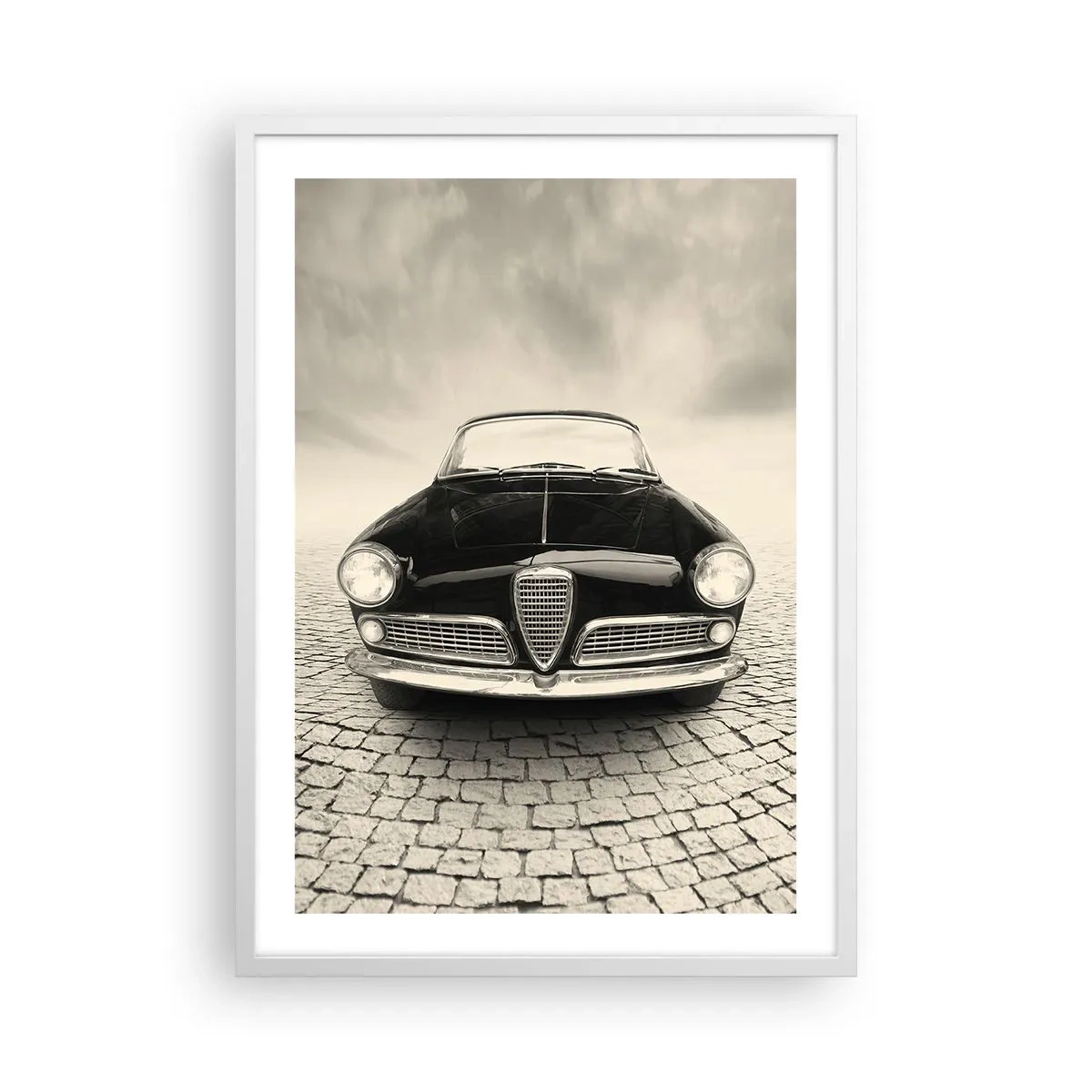 Plakat w białej ramie - I jak mnie nie kochać? - 50x70 cm