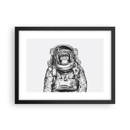 Plakat w czarnej ramie - Alternatywna ewolucja - 40x30 cm