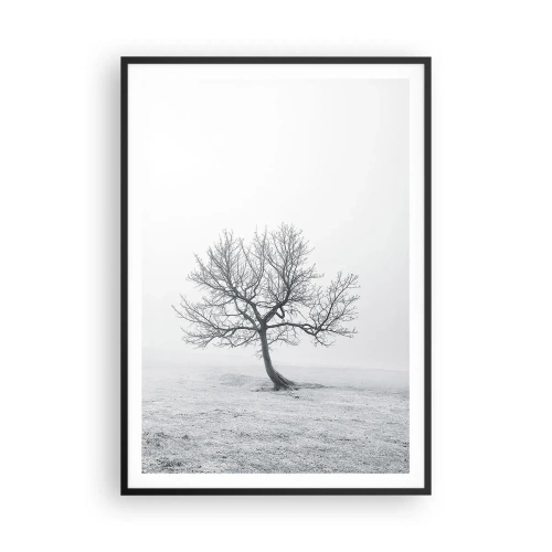 Plakat w czarnej ramie - Przeciw nicości - 70x100 cm