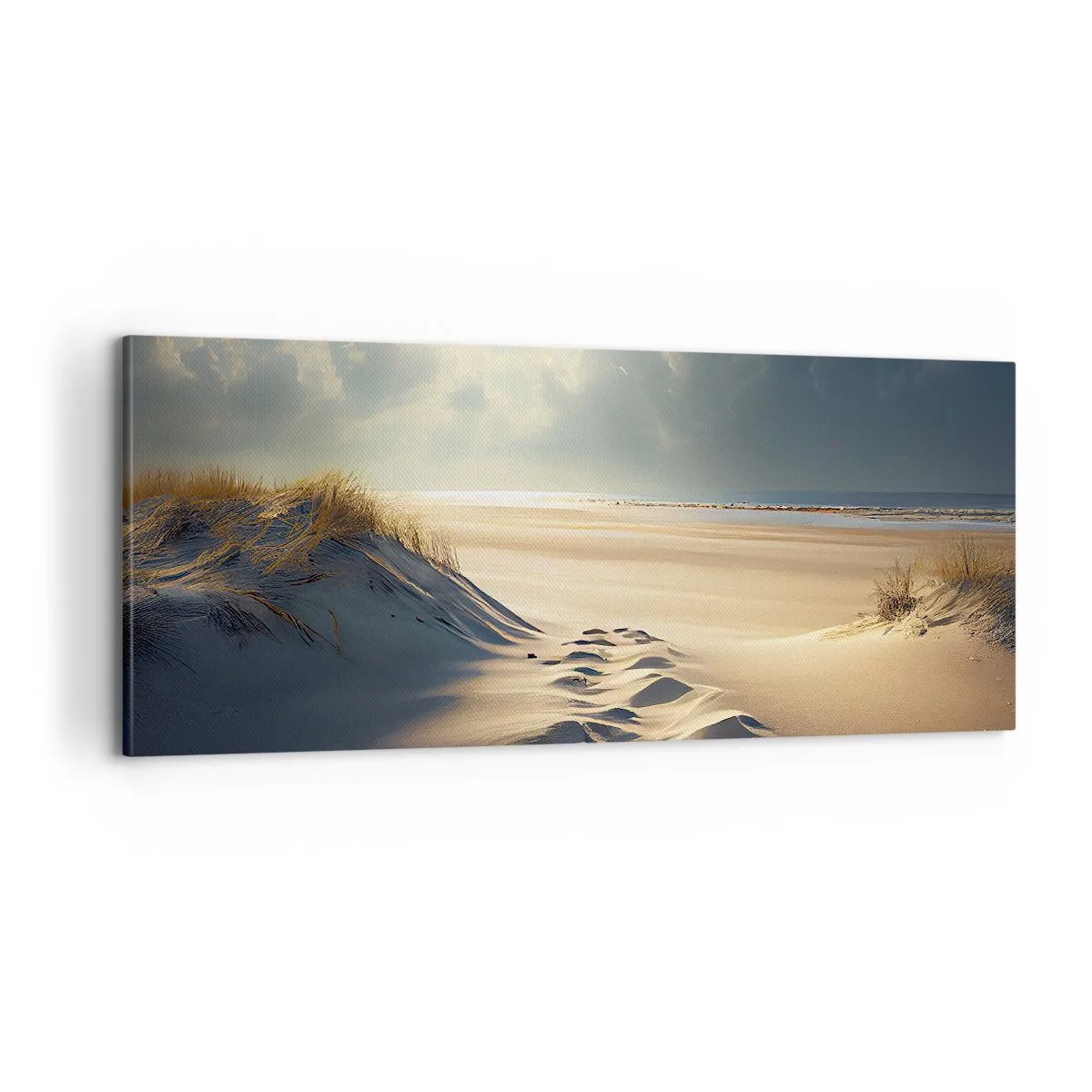 Obraz na płótnie - Kojący pejzaż - 100x40 cm