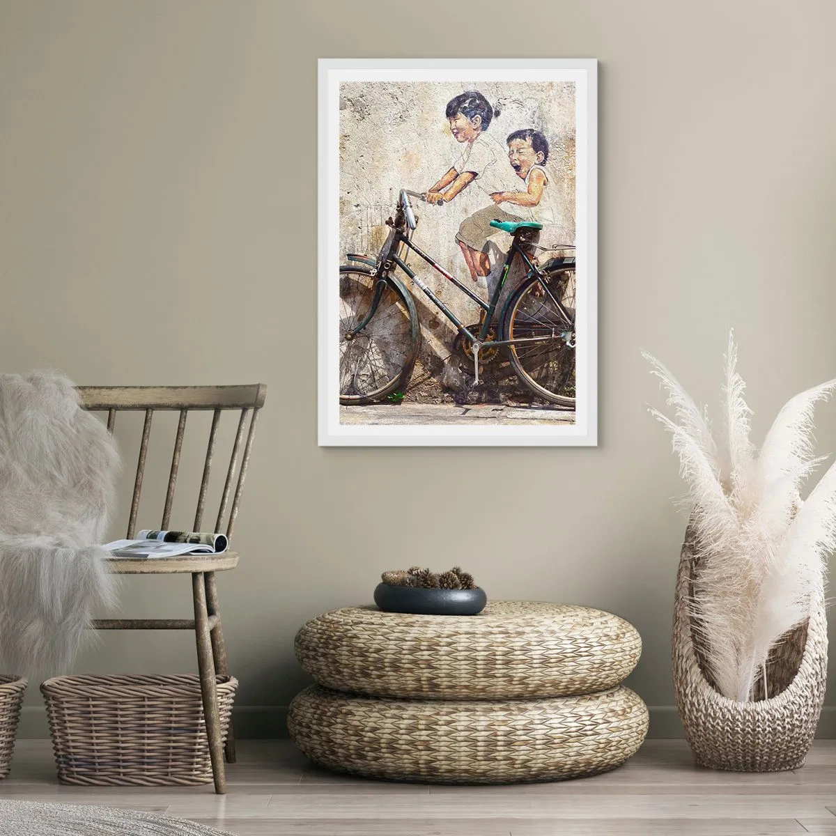 Plakat w białej ramie - Prawda czy fałsz? - 61x91 cm