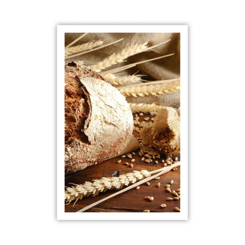 Plakat - Apetyczny, wonny, chrupiący - 61x91 cm