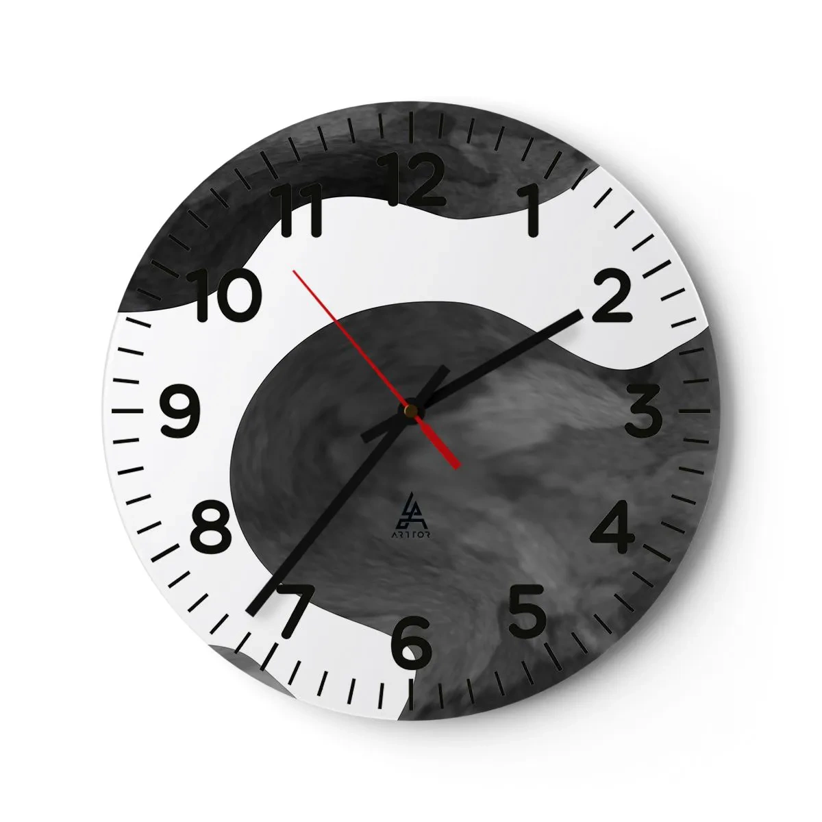 Zegar ścienny - Droga Mleczna - 40x40 cm